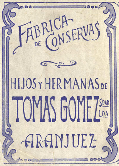 Membrete Tomás Gómez