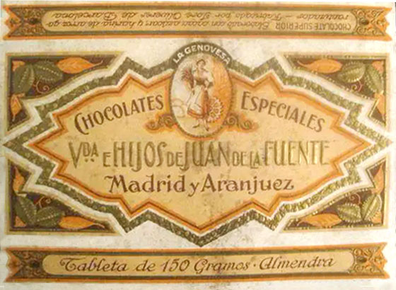 Chocolates Vda. e Hijos de Juan de la Fuente