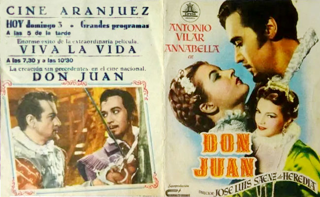 Publicidad cine Don Juan