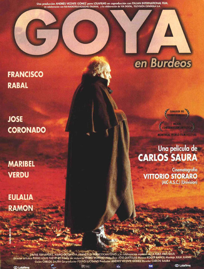 Goya en Burdeos cartel