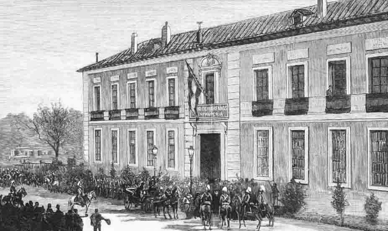 Inauguración del Colegio María Cristina