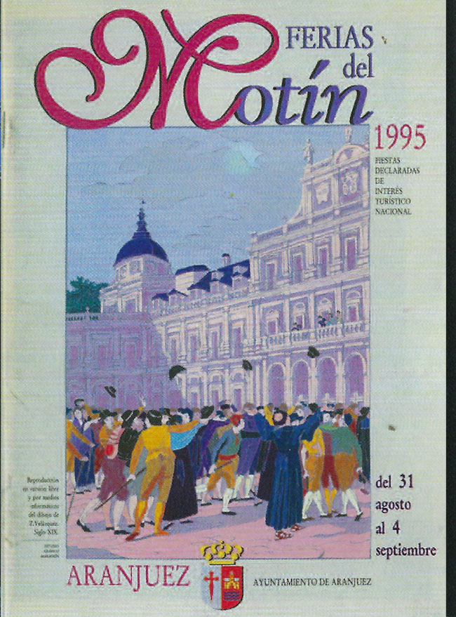 Cartel Fiestas del Motin 1995